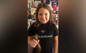 Школярка з Прикарпаття віддала своє волосся на продаж, щоб допомогти…