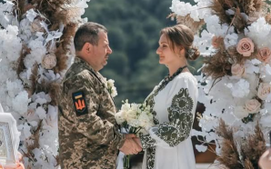 На Франківщині одружився військовий медик з Черкащини. ФОТО