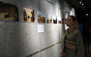 В Івано-Франківську військовий Олексій Назаренко представив фотовиставку “Об’єктив війни”