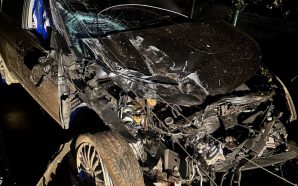 В Івано-Франківську нетверезий водій в’їхав в електроопору