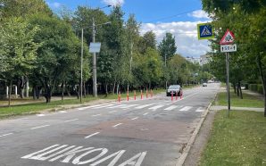На вулицях Франківська облаштовують сучасні засоби безпеки на дорозі для…