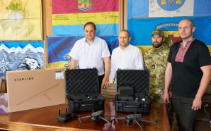 Франківськ підтримує фронт: «Бюджет участі» передав квадрокоптери та Starlink військовим