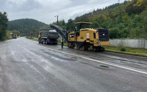 На Прикарпатті продовжують ремонтувати основні автошляхи