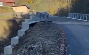 На Прикарпатті завершують ремонт мосту через річку Рибниця