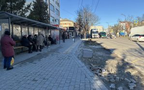 У Франківську облаштовують заїзну кишеню для громадського транспорту біля ТЦ…