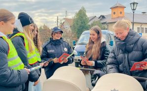 У Галичі поліцейські та ліцеїсти провели акцію «Разом за безпеку…