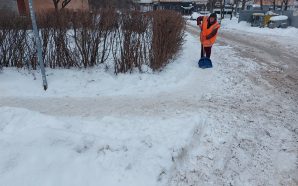 Руслан Марцінків перевіряє стан прибирання снігу на вулицях Івано-Франківська