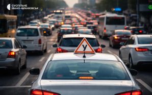 Затори у Франківську: влада планує обмежити рух навчальних автомобілів