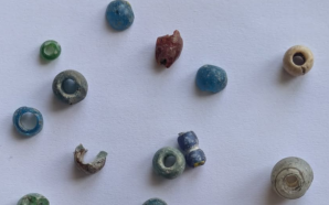 У Крилосі виявили колекцію намистин часів княжого Галича